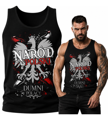 TANK TOP patriotyczne  NARÓD POLSKI